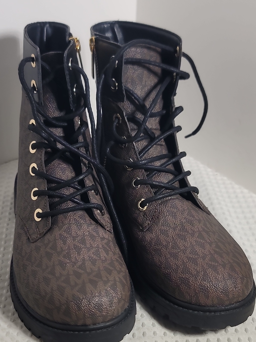 Michael Kors Black Suede Logo Insole Shoe